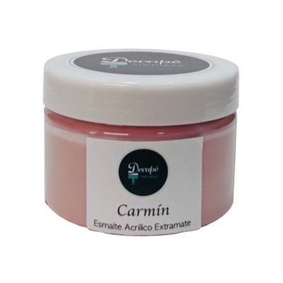 Carmín - Esmalte Acrílico Extramate