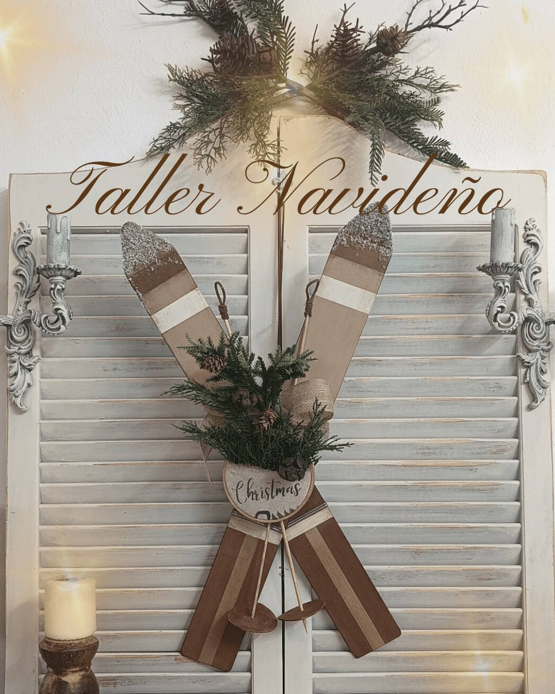 Taller Navideño "Esquís"