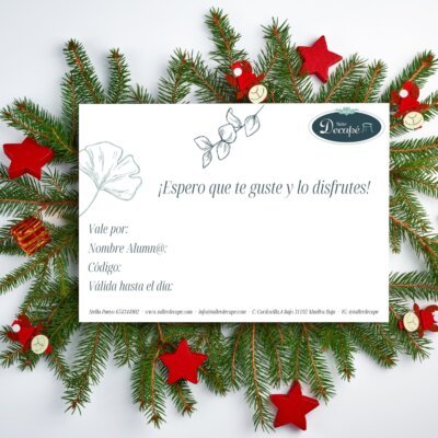 Tarjeta regalo navidad